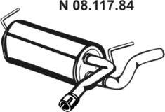 Eberspächer 08.117.84 - Silencieux arrière droxauto.com