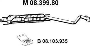 Eberspächer 08.399.80 - Kit d'assemblage, pivot de fusée d'essieu droxauto.com