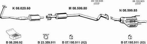 Eberspächer 082443 - Échappement droxauto.com