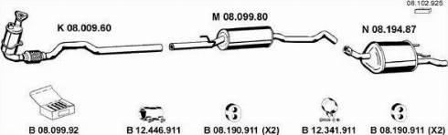 Eberspächer 082453 - Échappement droxauto.com