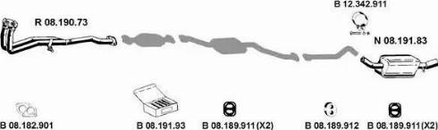 Eberspächer 082287 - Échappement droxauto.com