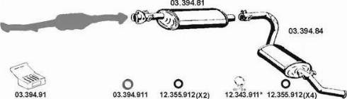 Eberspächer 032086 - Échappement droxauto.com