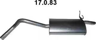 Eberspächer 17.0.83 - Silencieux arrière droxauto.com