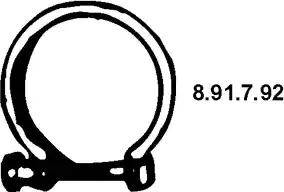 Eberspächer 8.91.7.92 - Raccord de tuyau, système d'échappement droxauto.com