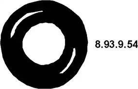 Eberspächer 8.93.9.54 - Support, silencieux droxauto.com