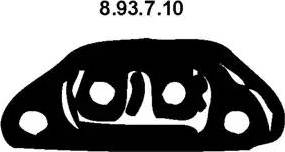 Eberspächer 8.93.7.10 - Support, silencieux droxauto.com