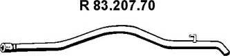 Eberspächer 83.207.70 - Tuyau d'échappement droxauto.com