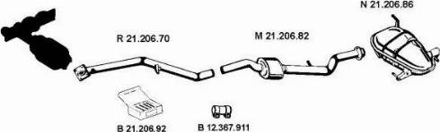 Eberspächer 212001 - Échappement droxauto.com