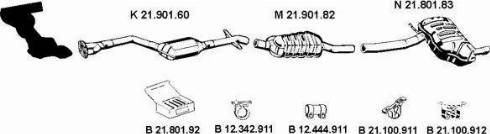 Eberspächer 212191 - Échappement droxauto.com