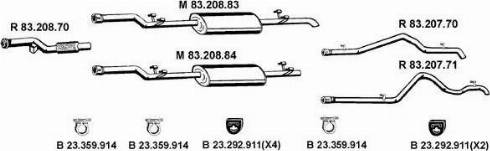 Eberspächer 232479 - Échappement droxauto.com