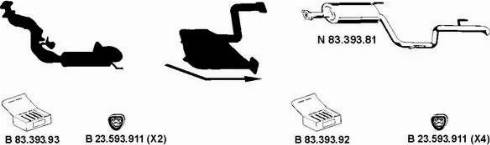 Eberspächer 232467 - Échappement droxauto.com