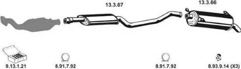 Eberspächer 222229 - Échappement droxauto.com