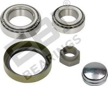 EBI EBK1712D1 - Kit de roulements de roue droxauto.com
