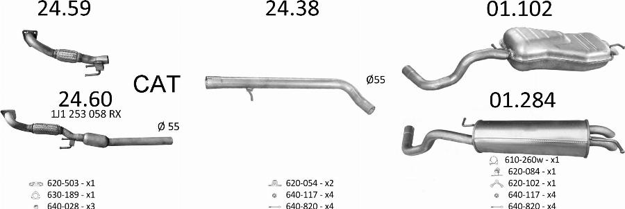Edex 1925 - Échappement droxauto.com