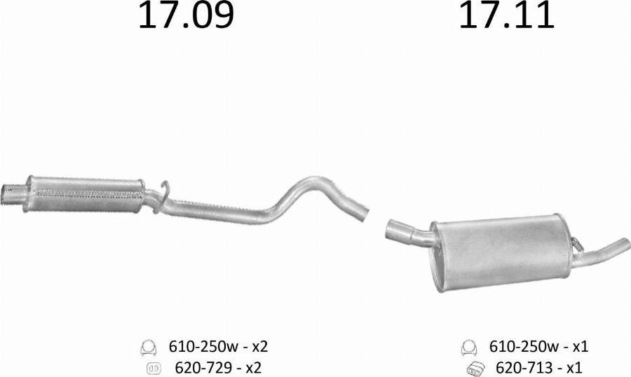 Edex 1196 - Échappement droxauto.com