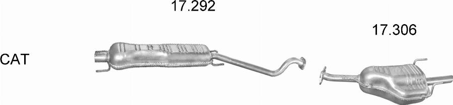 Edex 13.61 - Silencieux arrière droxauto.com