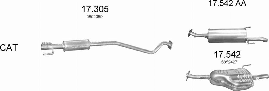 Edex 1378 - Échappement droxauto.com