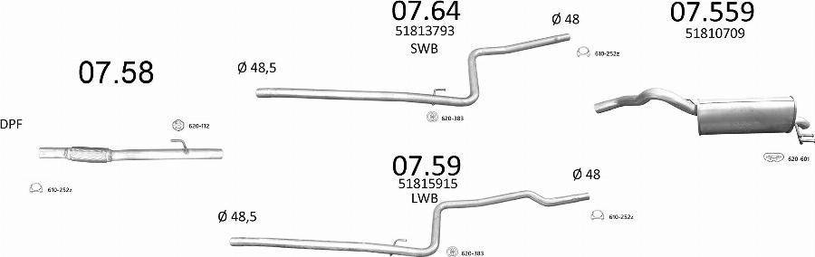 Edex 3454 - Échappement droxauto.com