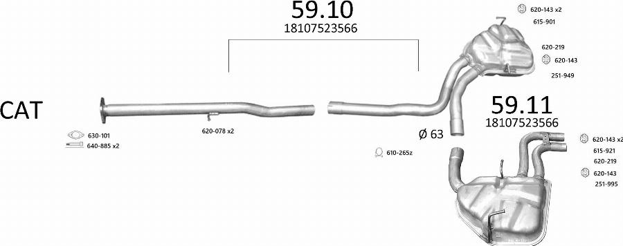 Edex 3467 - Échappement droxauto.com