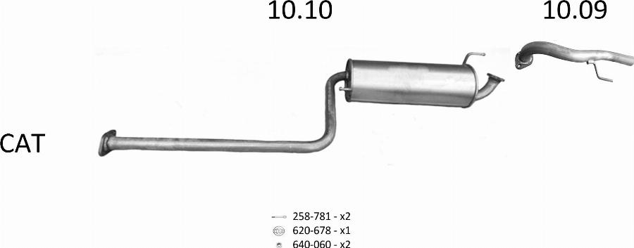 Edex 3052 - Échappement droxauto.com