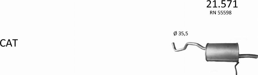 Edex 3077 - Échappement droxauto.com