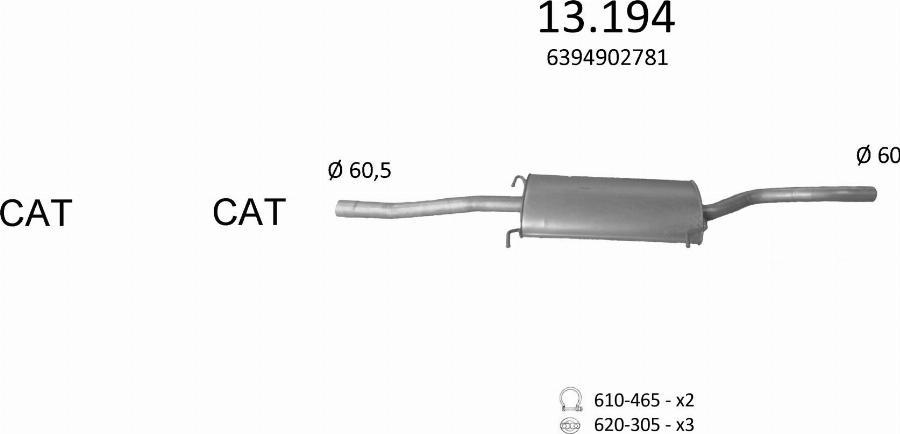 Edex 3196 - Échappement droxauto.com