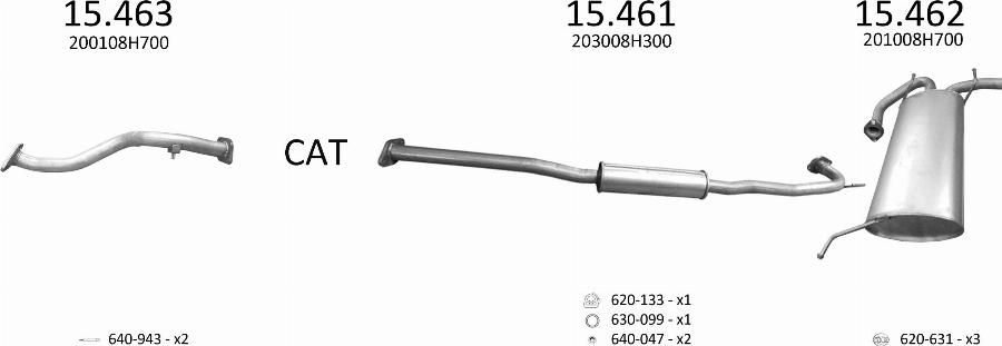 Edex 3177 - Échappement droxauto.com