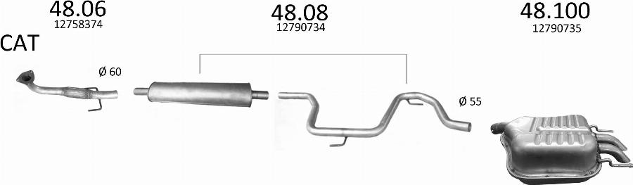 Edex 2969 - Échappement droxauto.com