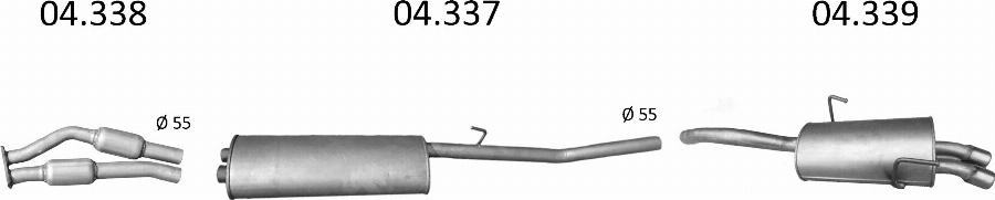 Edex 2921 - Échappement droxauto.com