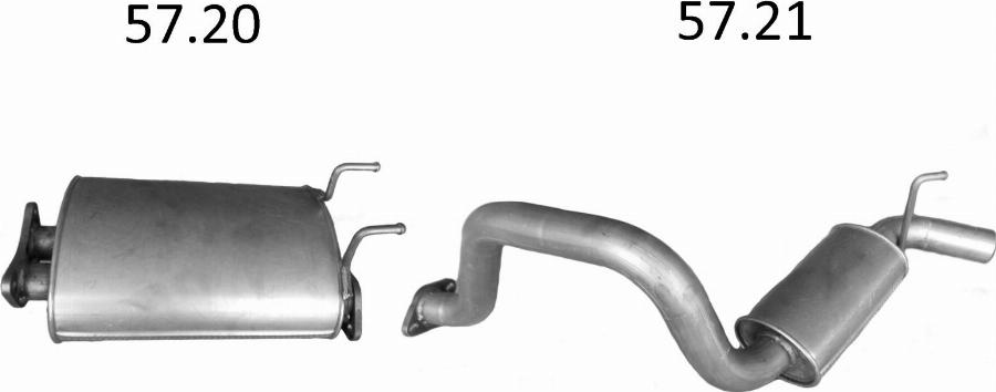 Edex 2893 - Échappement droxauto.com