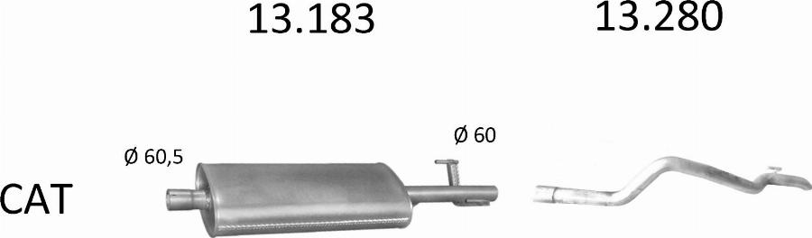 Edex 2844 - Échappement droxauto.com