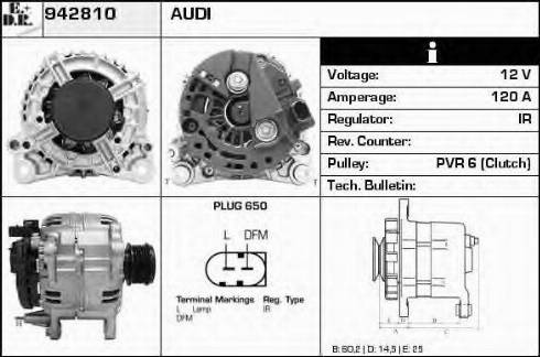 EDR 942810 - Alternateur droxauto.com