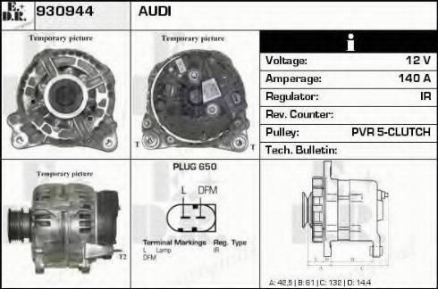 EDR 930944 - Alternateur droxauto.com
