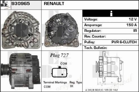 EDR 930965 - Alternateur droxauto.com