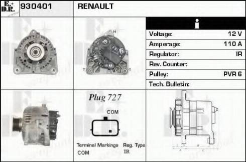 EDR 930401 - Alternateur droxauto.com