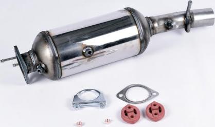 EEC FR6119TS - Filtre à particules / à suie, échappement droxauto.com