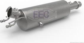 EEC PT6093TS - Filtre à particules / à suie, échappement droxauto.com