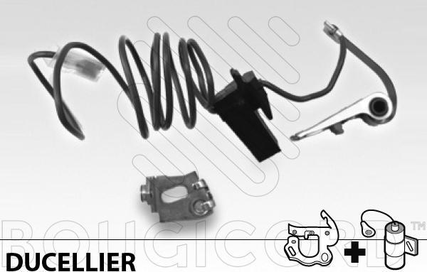 EFI 160442 - Jeu de contacts, distributeur d'allumage droxauto.com