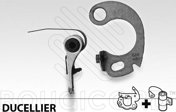 EFI 160413 - Jeu de contacts, distributeur d'allumage droxauto.com