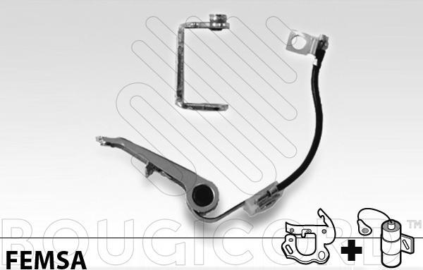 EFI 160434 - Jeu de contacts, distributeur d'allumage droxauto.com