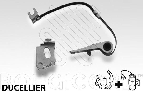 EFI 160437 - Jeu de contacts, distributeur d'allumage droxauto.com