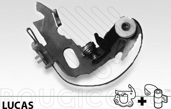 EFI 160420 - Jeu de contacts, distributeur d'allumage droxauto.com