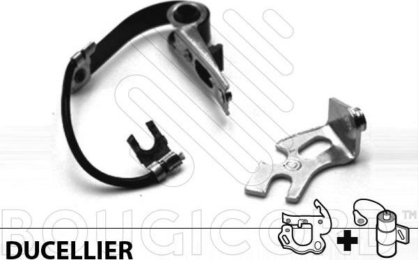 EFI 160422 - Jeu de contacts, distributeur d'allumage droxauto.com