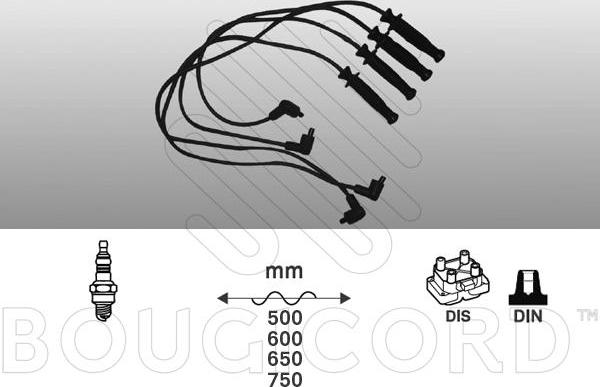 EFI 8111 - Kit de câbles d'allumage droxauto.com