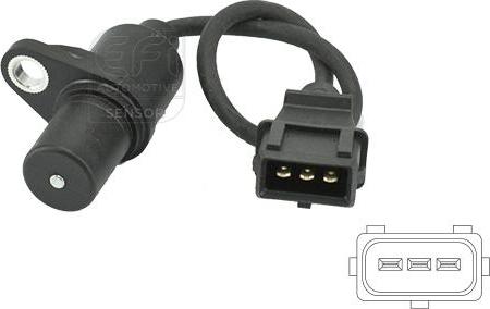 EFI 303043 - Capteur d'angle, vilebrequin droxauto.com