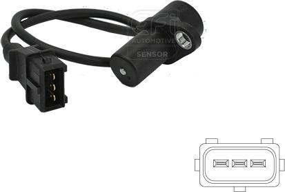 EFI 303047 - Capteur d'angle, vilebrequin droxauto.com