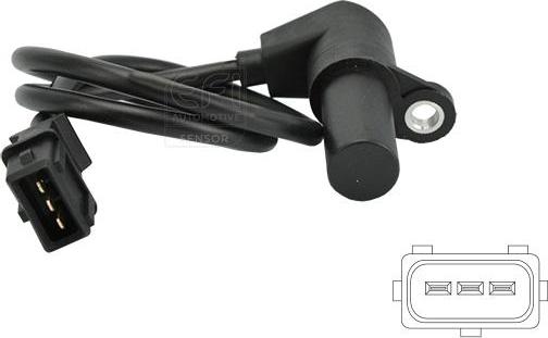 EFI 303069 - Capteur d'angle, vilebrequin droxauto.com