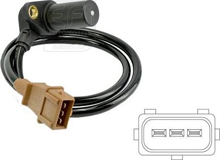 EFI 303070 - Capteur d'angle, vilebrequin droxauto.com