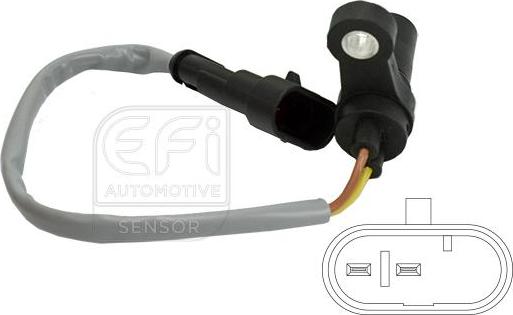 EFI 303178 - Capteur d'angle, vilebrequin droxauto.com