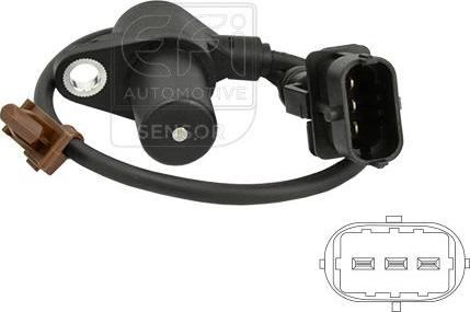 EFI 303316 - Capteur d'angle, vilebrequin droxauto.com